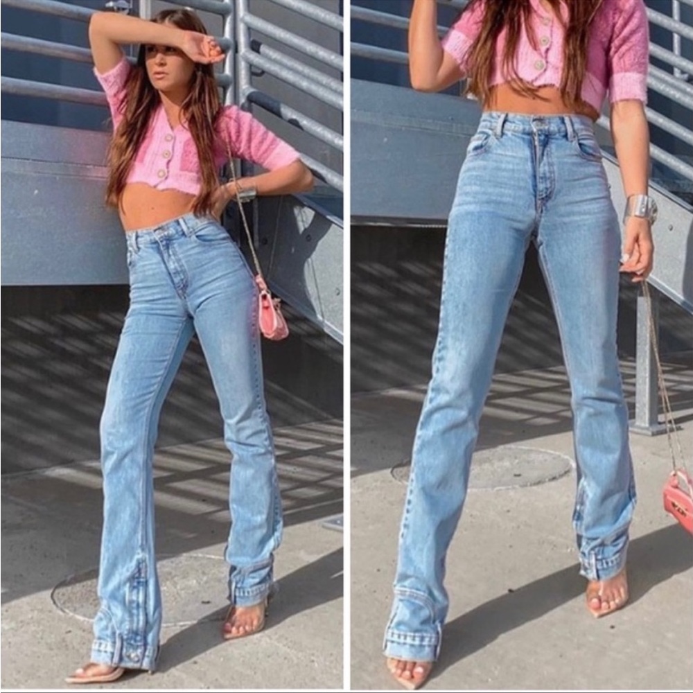 REVICE Light Blue Women's Boot Cut Jeans